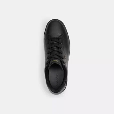 Coach High Line Sneaker In Black