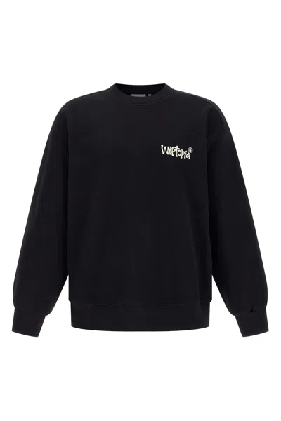 Carhartt Mens Black Wiptopia Relaxed-fit Cotton-blend Sweatshirt In Black
