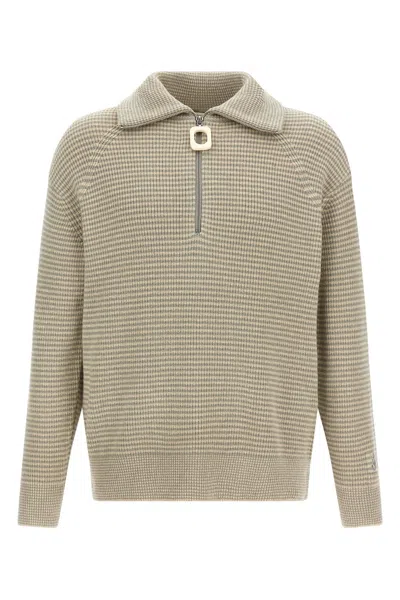 Jw Anderson Half Zip Sweater Sweaters And Cardigans Multicolor In Multi