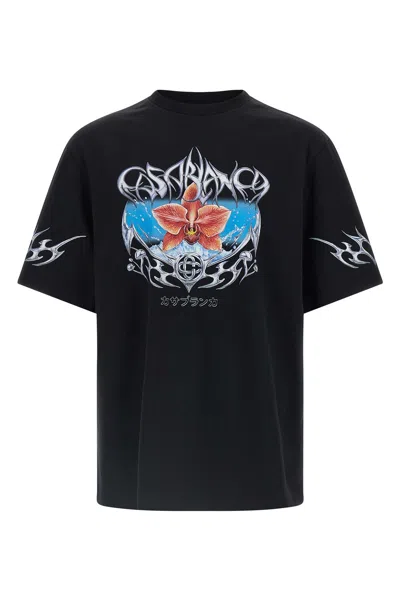 Casablanca Men's Galactic Connection T-shirt In Black