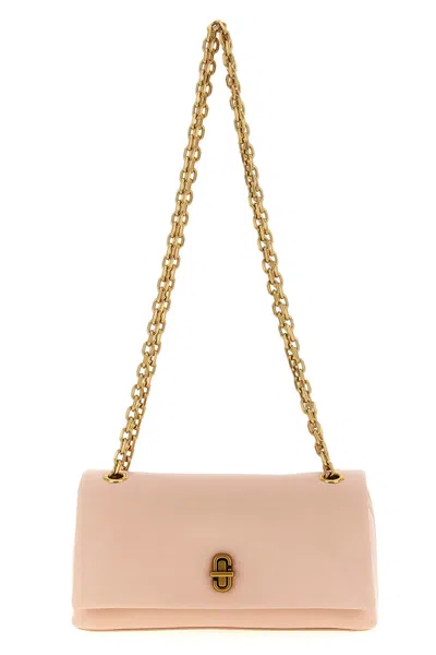 Marc Jacobs The Dual Chain Wallet Shoulder Bag In Neutral