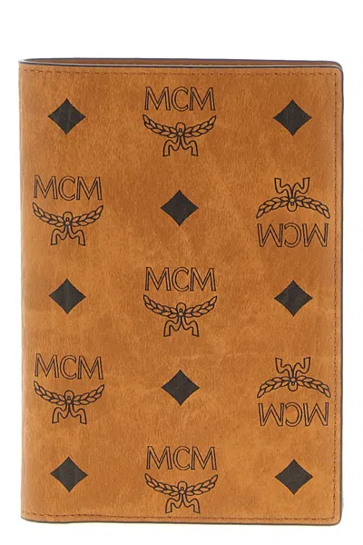 Mcm 'ottomar' Passport Holder In Brown
