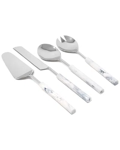 Vivience Cake Server Set With Ball Handle In Multi