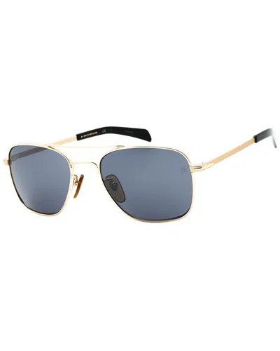 David Beckham Men's Db 7019/s 55mm Sunglasses In Gold