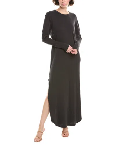The Great Maxi Shirtdress In Black