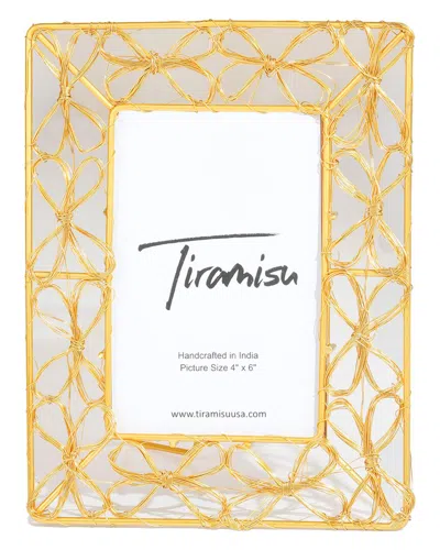 Tiramisu Golden Loop Picture Frame In Gold