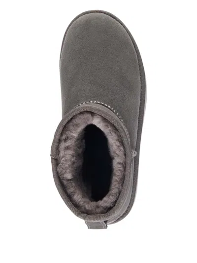 Emu Australia Platform Sheepskin-lined Boots In Gray