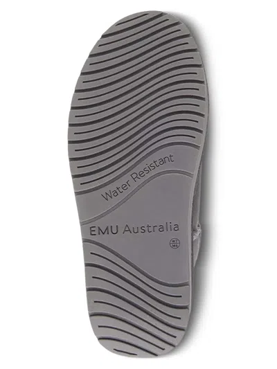 Emu Australia Platform Sheepskin-lined Boots In Gray