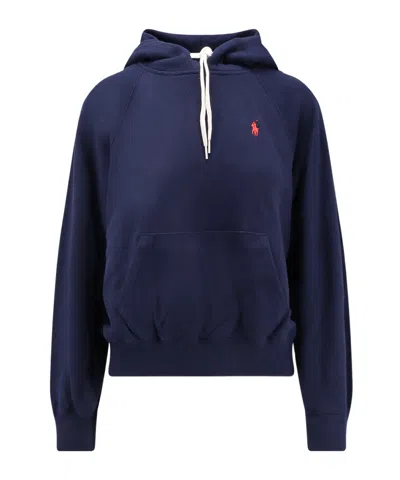 Polo Ralph Lauren Hoodie In Blue