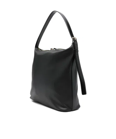Apc A.p.c. Women Vera Leather Shoulder Bag In Black