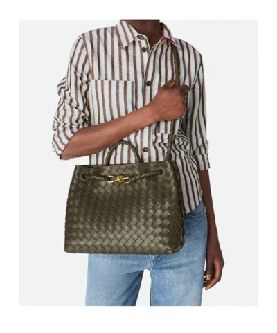 Bottega Veneta Small Andiamo In Green