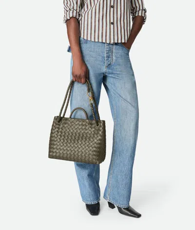 Bottega Veneta Small Andiamo In Green
