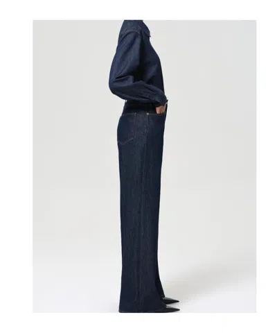 Agolde Low Curve Jeans In Black