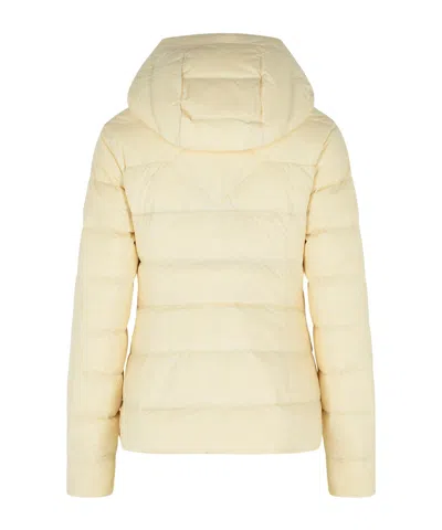 Canada Goose Hooded Long Sleeve Quilted Jacket In Neutral