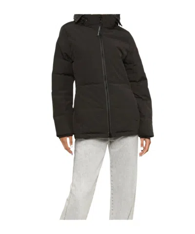 Canada Goose Women Black Polyester Blend Chelsea Parka