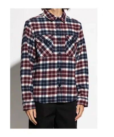 Woolrich Ranger Check Pocket Overshirt In Multi