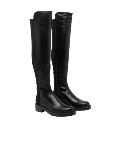 Stuart Weitzman Celia High Boots In Black