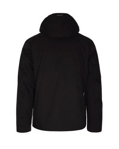 Woolrich Zippered Long-sleeved Casual Jacket In Black