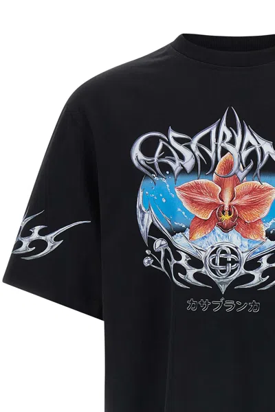 Casablanca Men's Galactic Connection T-shirt In Black