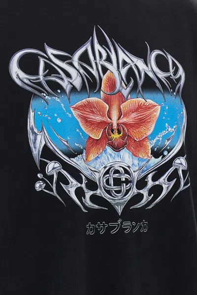 Casablanca Men's Galactic Connection T-shirt In Black