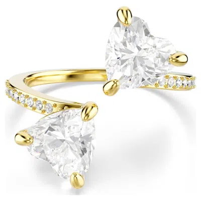 Swarovski Mesmera Open Ring In Gold