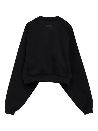 刺绣插肩式衣袖卫衣