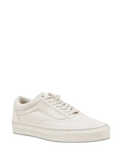 Vans Man Sneakers Off White Size 9 Leather In White