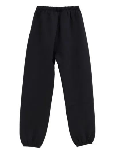 Essentials Drawstring-cuffed Track Pants In Black