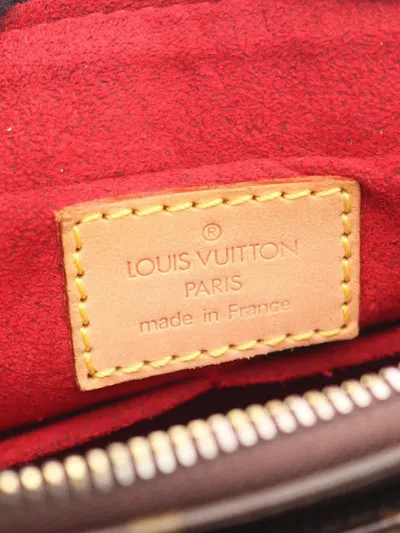Pre-owned Louis Vuitton 2010s Vivacite Mm Shoulder Bag In Brown