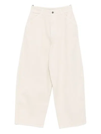 Lemaire Utility-pocket Jeans In Neutral