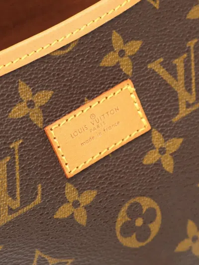 Pre-owned Louis Vuitton 1987 Saumur 35 Shoulder Bag In Brown