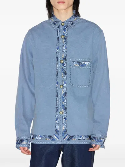 Isabel Marant Rudy Jacket In Blue