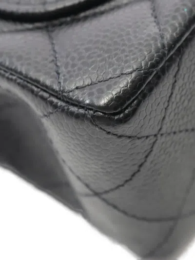 Pre-owned Chanel 2004-2005 Mini Matelasse Chain Shoulder Bag In Black