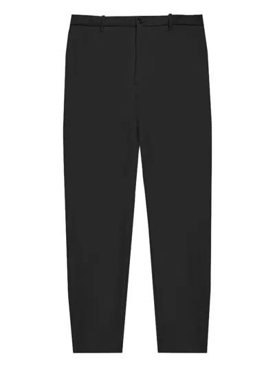 Incotex Tailored Trousers With Pockets And Loops In Black