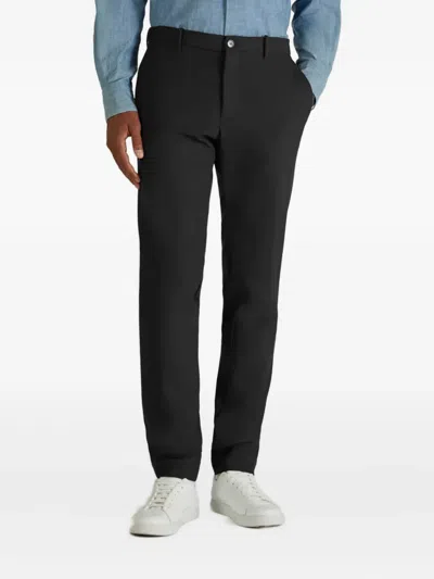 Incotex Tailored Trousers With Pockets And Loops In Black