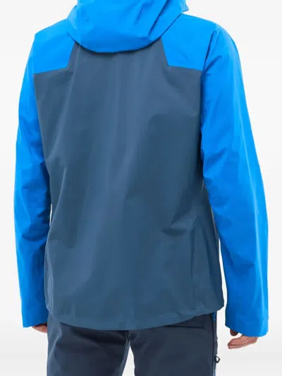 Pascal Millet Kamet Gore-tex Hooded Jacket In Blue