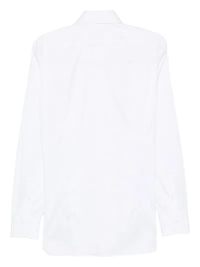 Barba Napoli Long-sleeve Button-fastening Shirt In Yellow