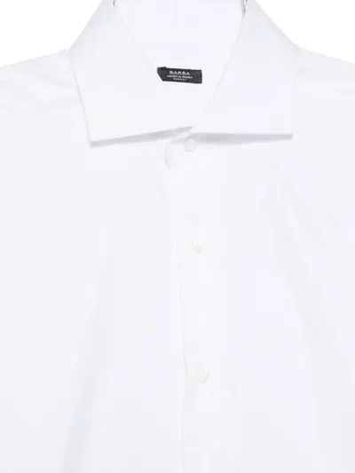 Barba Napoli Long-sleeve Button-fastening Shirt In Yellow