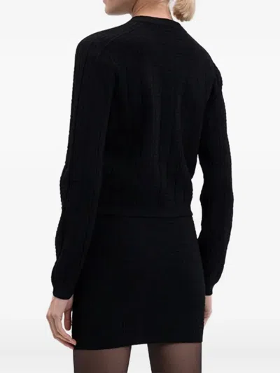 Balmain Classic Short Cardigan Clothing In Black