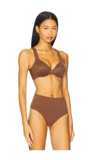 Spanx Smooth Bra-lleujah Full Coverage Bra In Brown