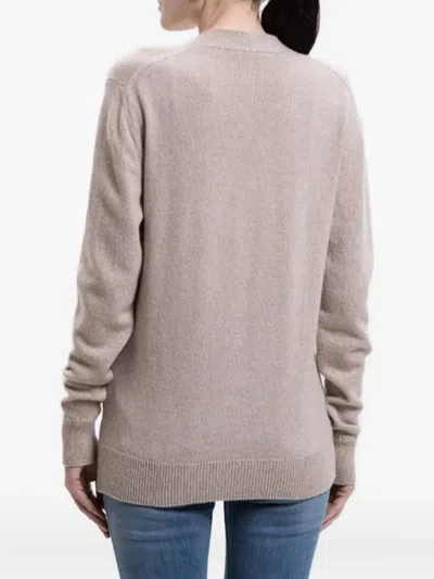 Balmain Short Knit Cardigan With Ribbed Accents In Multi