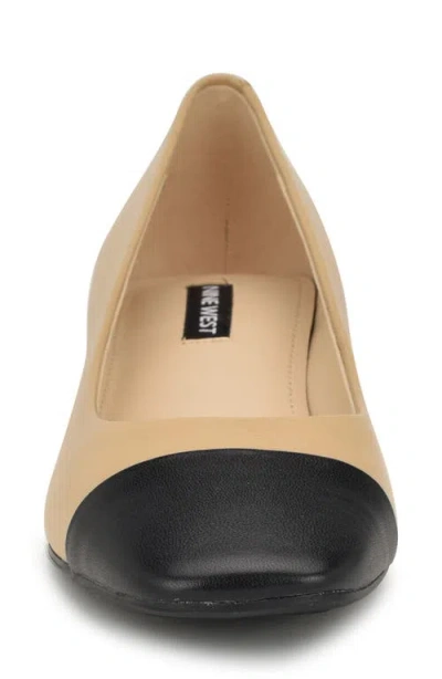 Nine West Sophe Cap Toe Pump