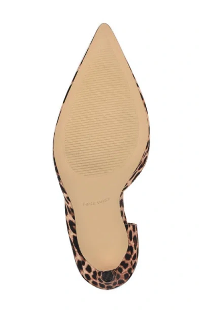 Nine West Women's Folowe D'orsay Stiletto Pumps In Brown