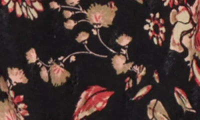 Melrose And Market Ruffle Yoke Midi Dress In Multi