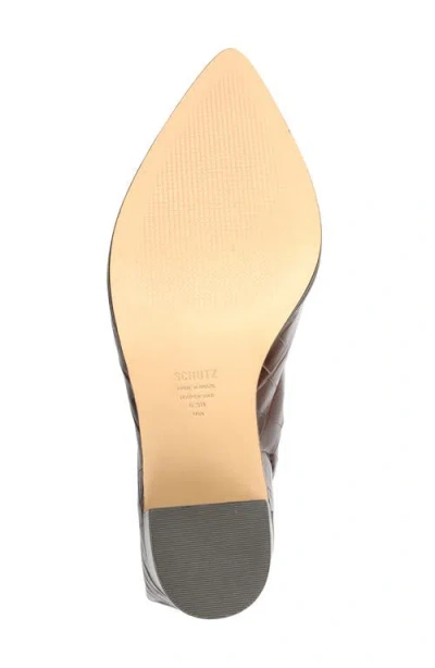 Schutz Dellia Up Boot In Brown