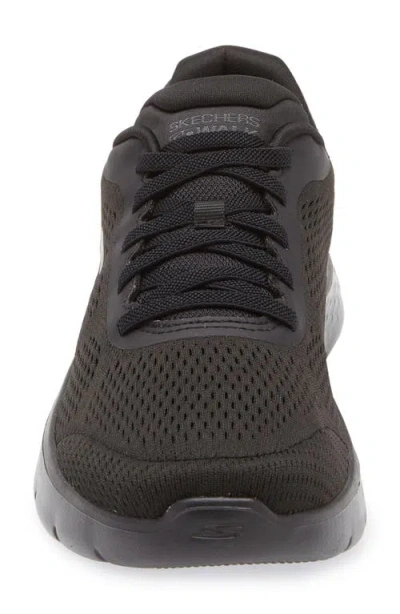 Skechers Go Walk Flex Sneaker In Black