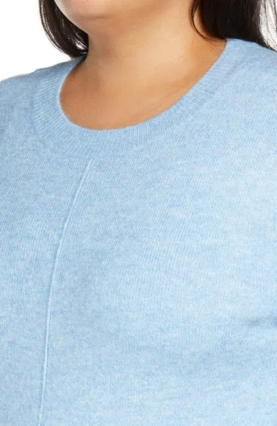 Vince Camuto Crewneck Sweater In Blue