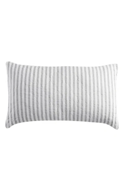 Stone Cottage Willow Way Ticking Stripe Quilt & Sham Set In White