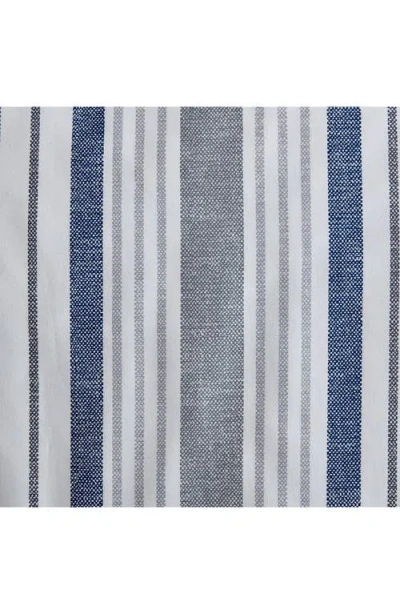 Stone Cottage Conrad Reversible Cotton Sateen Comforter & Sham Set In Blue