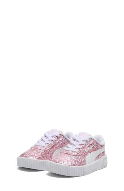 Puma Kids' Carina 3.0 First Blossom Sneaker In Pink